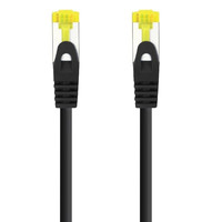 Nanocable Latiguillo LSZH Cat.6A SFTP 25cm Negro-1IA Nanocable Latiguillo LSZH Cat.6A SFTP 25cm Negro
