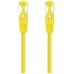 CABLE DE RED LATIGUILLO RJ45 SFTP CAT6A AWG26 0.25 M AMARILLO NANOCABLE