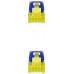 CABLE RED LATIGUILLO RJ45 CAT.6A LSZH SFTP AWG26, 0.30M AZUL NANOCABLE