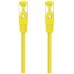 CABLE DE RED LATIGUILLO RJ45 SFTP CAT6A AWG26 1 M AMARILLO NANOCABLE