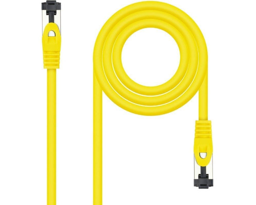 CABLE DE RED LATIGUILLO SSTP CAT8.1 AWG26 0.25 M AMARLLO NANOCABLE-AA1 CABLE DE RED LATIGUILLO SSTP CAT8.1 AWG26 0.25 M AMARLLO NANOCABLE