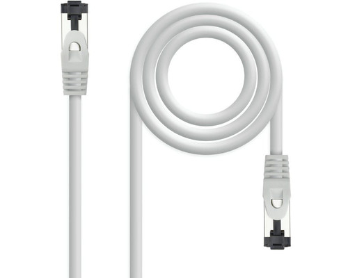 CABLE DE RED LATIGUILLO SSTP CAT8.1 AWG26 0.30 M GRIS NANOCABLE-AA1 CABLE DE RED LATIGUILLO SSTP CAT8.1 AWG26 0.30 M GRIS NANOCABLE