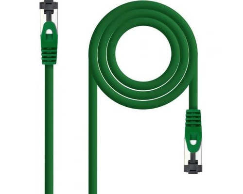 Nanocable Cable red Cat. 8.1 2GHZ SSTP Verde 1m