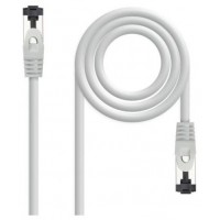 Nanocable Cable red Cat. 8.1 2GHZ SSTP Gris 1m