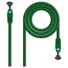 CABLE DE RED LATIGUILLO SSTP CAT8.1 AWG26 2 M VERDE NANOCABLE
