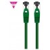 CABLE DE RED LATIGUILLO SSTP CAT8.1 AWG26 2 M VERDE NANOCABLE
