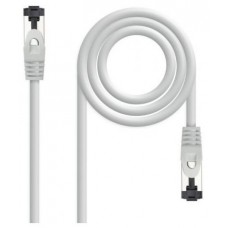 CABLE DE RED LATIGUILLO SSTP CAT8.1 AWG26 2 M GRIS NANOCABLE