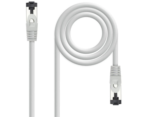Nanocable Cable red Cat. 8.1 2GHZ SSTP Gris 5m