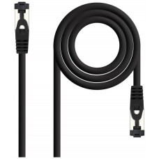 Nanocable Cable red Cat. 8.1 2GHZ SSTP Negro 10m
