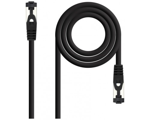 Nanocable Cable red Cat. 8.1 2GHZ SSTP Negro 10m