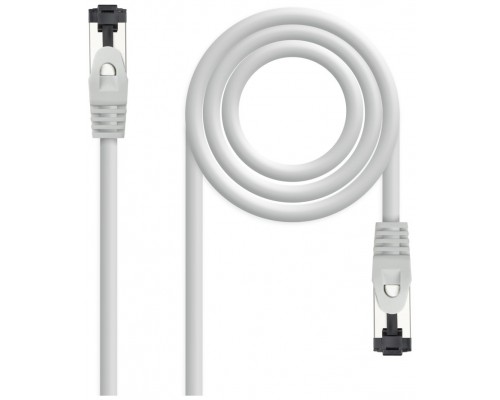 Nanocable Cable red Cat. 8.1 2GHZ SSTP Gris 10m-IA7 Nanocable Cable red Cat. 8.1 2GHZ SSTP Gris 10m