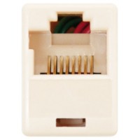 EMPALME RJ45 CAT.5E UTP BEIGE NANOCABLE