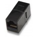 EMPALME RJ45 CAT.6 UTP NEGRO NANOCABLE