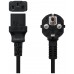 Nanocable Cable Alimentacion  CPU, CEE7/M-C13/H, 1
