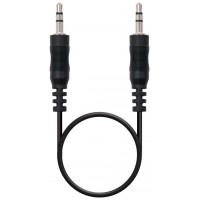 Nanocable Cable Audio Estéreo, 3.5/M-3.5/M, 1.5 M