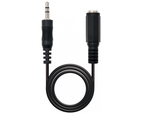 CABLE AUDIO ESTEREO JACK 3.5/ H- JACK 3.5/M 1.5 M NANOCABLE