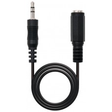 CABLE AUDIO ESTEREO 3.5/M-3.5/H 5M NANOCABLE