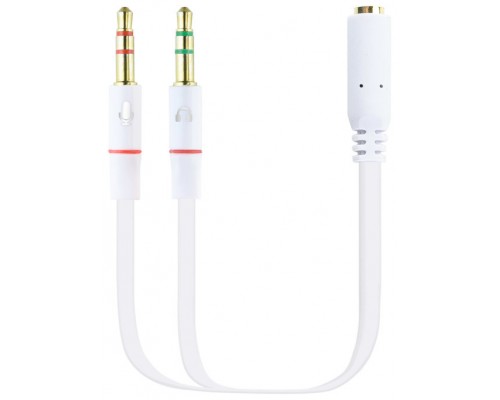 Nanocable Cable Audio Jack 3.5/H 2xJack 3.5/M 20cm