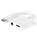 Nanocable Adaptador USB-C a Jack+USB-C/H PD 60W-IA4 Nanocable Adaptador USB-C a Jack+USB-C/H PD 60W