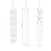 Nanocable Regleta de Enchufes 6 Tomas 1.4 m Blanco-IA1 Nanocable Regleta de Enchufes 6 Tomas 1.4 m Blanco