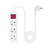 Nanocable Regleta 3 Tomas Interruptor Blanco-IA1 Nanocable Regleta 3 Tomas Interruptor Blanco