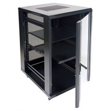 ARMARIO DE SUELO RACK 19"" 22U 600x1000 PUERTA PERFORADA