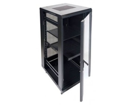 ARMARIO DE SUELO RACK 19"" 22U 600x800 PUERTA PERFORADA