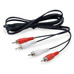 Cable 2x rca equip 2.5m macho-MR1 Cable 2x rca equip 2.5m macho