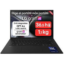 LG 14ZD90U-G.AX85BN U7-355 32GB 512GB DOS 14"-IA200 LG 14ZD90U-G.AX85BN U7-355 32GB 512GB DOS 14"