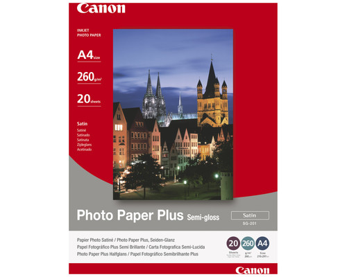 Papel canon plus sg - 201 - a4 satinado 20hojas-MR3 Papel canon plus sg - 201 - a4 satinado 20hojas
