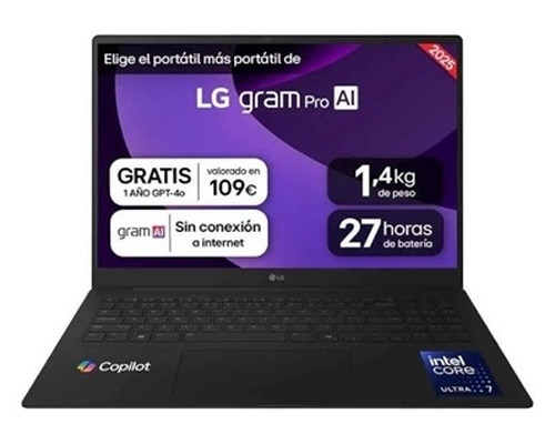 LG 16Z90TP-K.AD88B U7-255H 32GB 1TB W11H 16" OLED