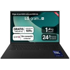 Portatil lg 17z90tl - g u7 - 258v 32gb ssd-MR199 Portatil lg 17z90tl - g u7 - 258v 32gb ssd