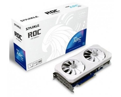 VGA INTEL ARC A750 ROC LUNA OC GDDR6 8 GB WHITE SPARKLE