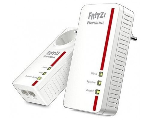 AVM ADAPTADOR PLC FRITZ!POWERLINE 1260E SET (+ WIFI)-Desprecintados