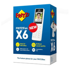 FRITZ!Fon X6 Teléfono Inalámbrico Blanco 300 m-IA22 FRITZ!Fon X6 Teléfono Inalámbrico Blanco 300 m