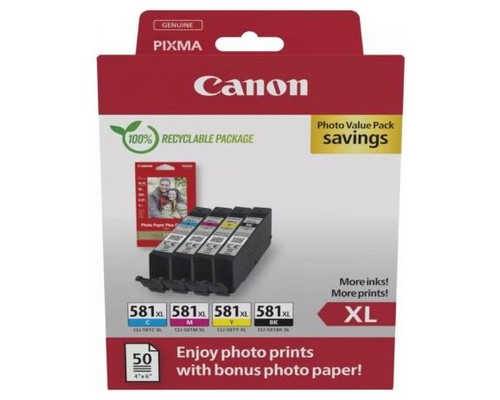 Multipack canon cli - 581xl bk c m-MR11 Multipack canon cli - 581xl bk c m