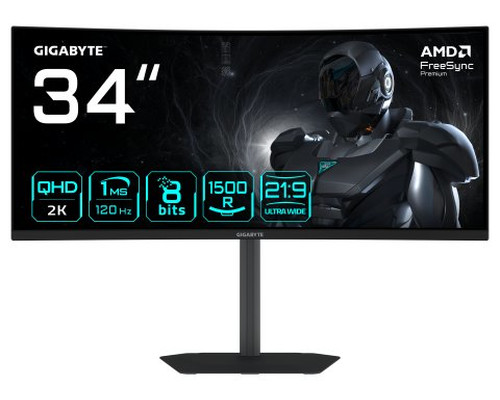 MONITOR GIGABYTE G34WQCA-AA48 MONITOR GIGABYTE G34WQCA