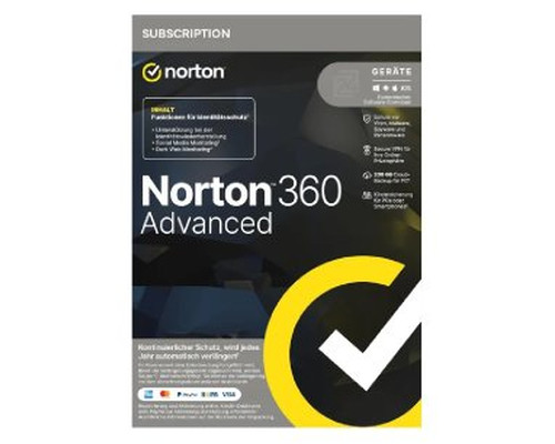 Antivirus norton 360 advanced 200gb español-MR4 Antivirus norton 360 advanced 200gb español