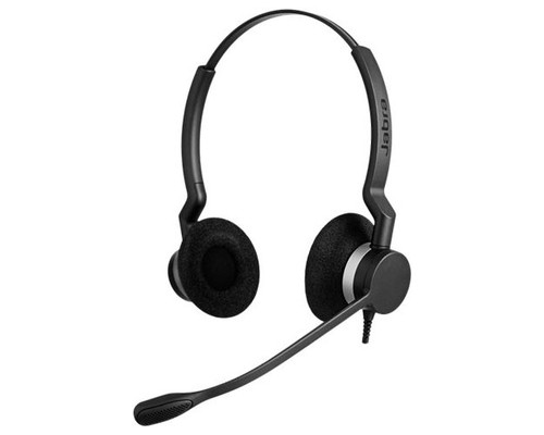 Auriculares jabra biz 2300 qd duo
