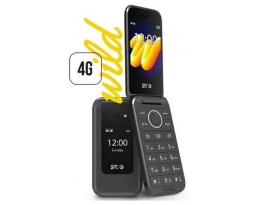 SPC 2325N Wild 4G Telefono Movil 2.8" BT FM Negro