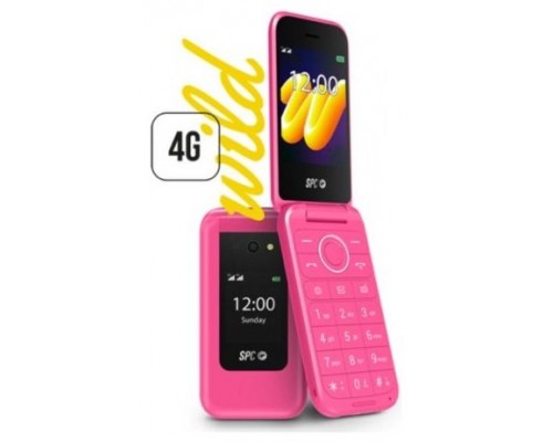 SPC 2325N Wild 4G Telefono Movil 2.8" BT FM Rosa