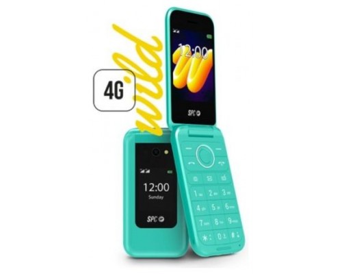 SPC 2325N Wild 4G Telefono Movil 2.8" BT FM Verde