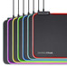 ALFOMBRILLA RGB XXL GXT 764 GLIDE-FLEX NEGRO TRUST
