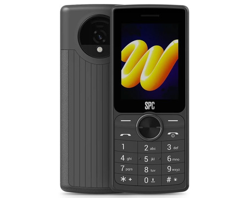 SPC Movil Básico Wild Cool 4G 2.4" BT FM Negro-IA8 SPC Movil Básico Wild Cool 4G 2.4" BT FM Negro