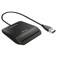 LECTOR TARJETAS EXTERNO USB 2.0 PRIMO NEGRO TRUST