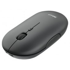 RATON OPTICO WIRELESS RECARGABLE PUCK NEGRO TRUST