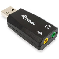 Adaptador audio equip tarjeta sonido usb