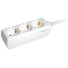 Regleta equip con 3 tomas cable-MR1 Regleta equip con 3 tomas cable
