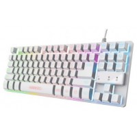 TECLADO GAMING GXT 833W THADO RGB BLANCO TRUST