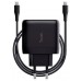 CARGADOR PARED/VIAJE USB-C 65W + CABLE USB-C MAXO NEGRO TRUST